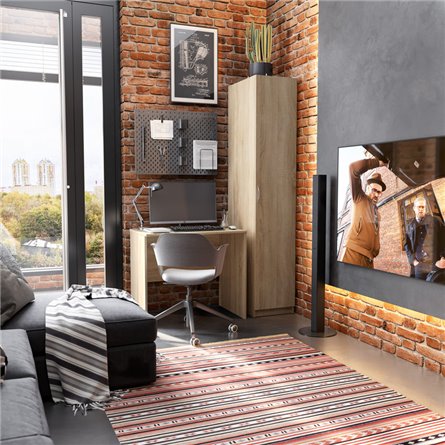 Стол КАСТОР письменный 80х50, цвет Дуб Сонома