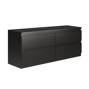 Тумба КАСТОР (KULLEN) длинная с четырьмя ящиками