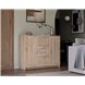 Тумба СИРИУС двухдверная с тремя ящиками, цвет Дуб Сонома Тумба СИРИУС двухдверная с тремя ящиками, цвет Дуб Сонома