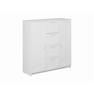 BRIMNES / СИРИУС тумба двухдверная с четырьмя ящиками