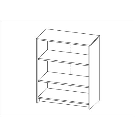 Тумба СИРИУС двухдверная, цвет Дуб Венге