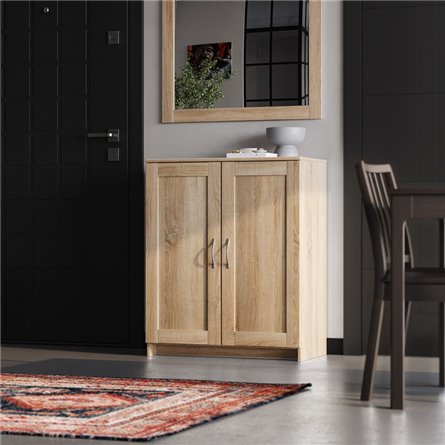 Тумба СИРИУС двухдверная, цвет Дуб Сонома