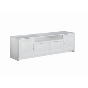 BRIMNES / СИРИУС тумба под телевизор напольная широкая с двумя ящиками