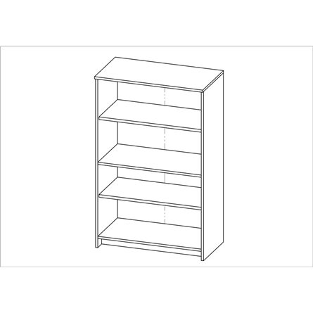 Тумба СИРИУС с двумя стеклянными дверьми, цвет Дуб Венге