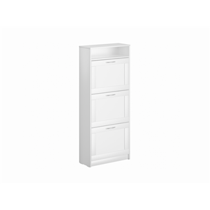 BRIMNES / СИРИУС обувница с нишей и тремя откидными полками для обуви