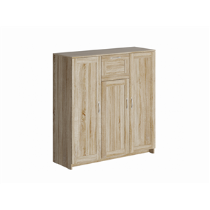 BRIMNES / СИРИУС тумба трехдверная с одним ящиком