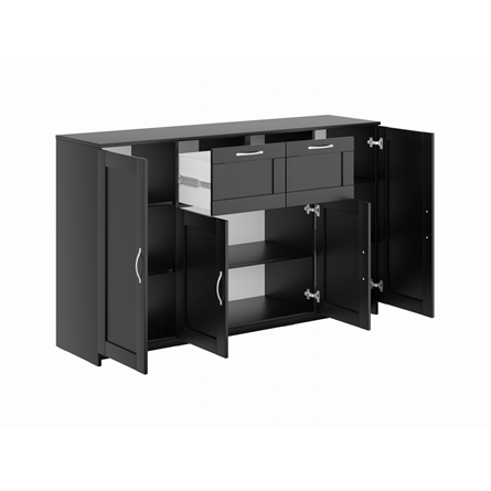 с двумя выдвижными ящиками