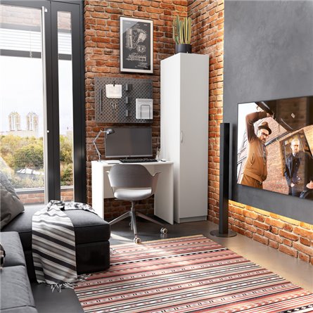 Шкаф ОРИОН однодверный, цвет белый