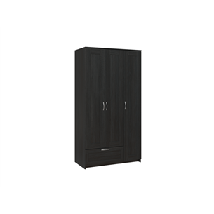 BRIMNES / СИРИУС шкаф трехдверный с одним выдвижным ящиком