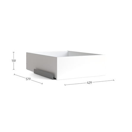 Ящик МАКС выдвижной в однодверный шкаф, цвет Дуб Венге