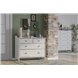 Комод 4 Вествикс с четырьмя выдвижными ящиками, массив сосны, цвет белый Комод 4 Вествикс с четырьмя выдвижными ящиками, массив сосны, цвет белый