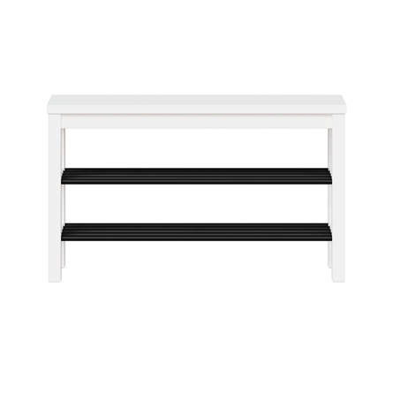 Скамья 85х50 Кантри для обуви белая