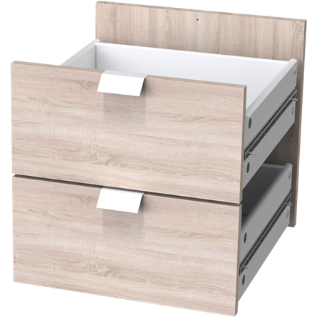 Дверца Фора 4.3 с задней стенкой в комплекте для открытого стеллажа