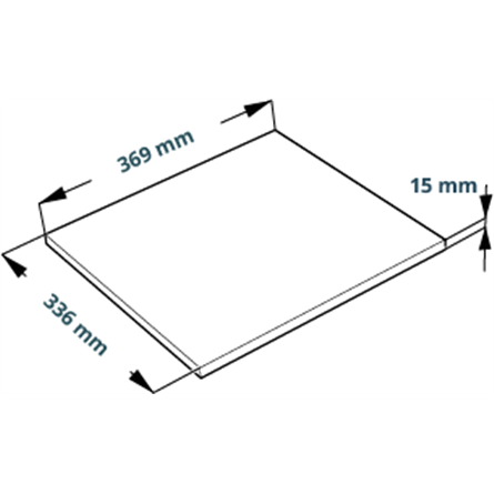 Полка Фора 4.1, цвет дуб беленый