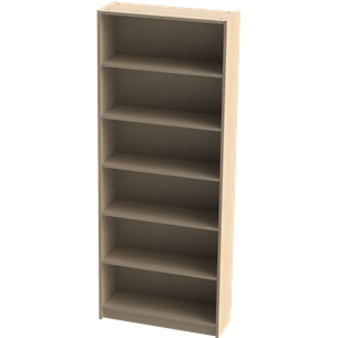 Стеллаж БИЛЛИ белёный дуб