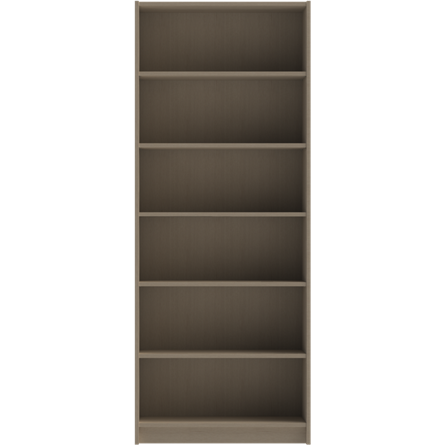 Стеллаж Варма 80, высокий с шестью полками, цвет дуб белёный