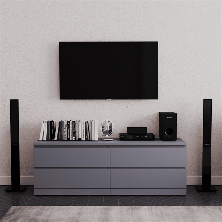 Стеллаж Фора 8, прямоуголной формы с двумя рядами ячеек, тамбурат, цвет дуб беленый