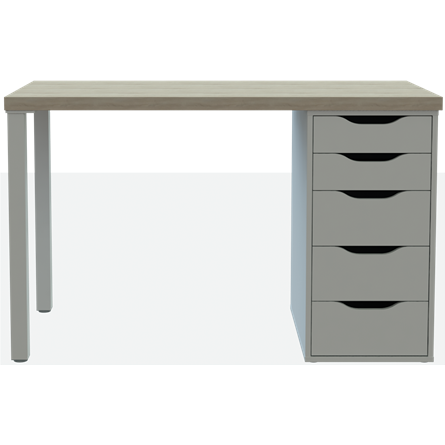 дуб беленый/белый