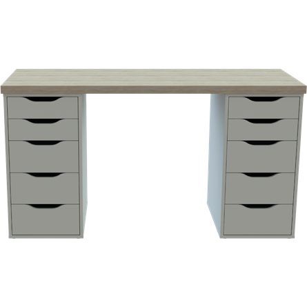 дуб беленый/белый