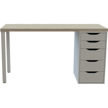 дуб беленый/белый