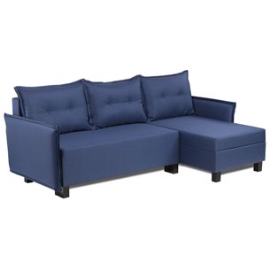 Диван-кровать угловой Malmo Туули синий