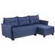 Диван-кровать угловой Malmo Туули синий