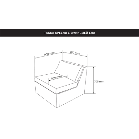 Кресло для отдыха Йоки тёмно-зелёный, ткань рогожка