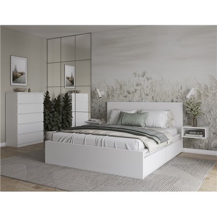 S00951 Варма 5 комод 80х123х40, белый