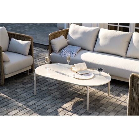 "Аликанте" лаунж-зона из искусственного ротанга, цвет соломенный