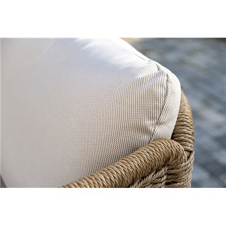 "Аликанте" лаунж-зона из искусственного ротанга, цвет соломенный