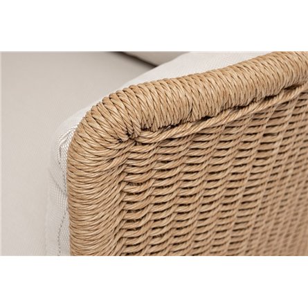 "Аликанте" лаунж-зона из искусственного ротанга, цвет соломенный