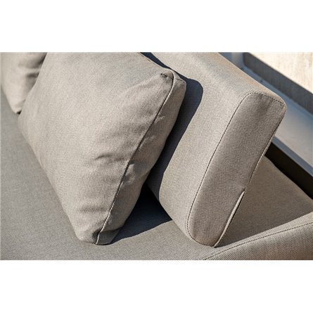 "Амальфия" трансформирующаяся лаунж-зона из алюминия, цвет графит