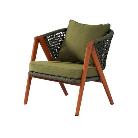 "Амстердам" комплект садовый для лаунж-зоны, цвет зеленый