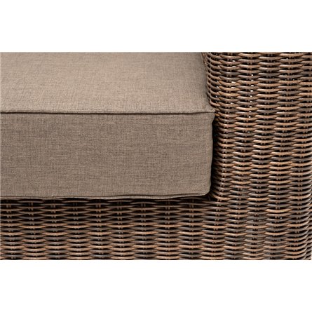 "Боно" кресло из искусственного ротанга, цвет коричневый