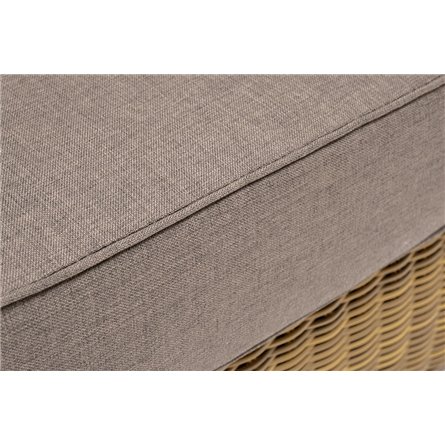 "Боно" кресло из искусственного ротанга, цвет соломенный