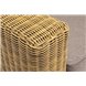 "Боно" кресло из искусственного ротанга, цвет соломенный