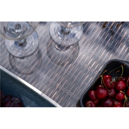 "Барселона" лаунж-зона из искусственного ротанга, цвет коричневый