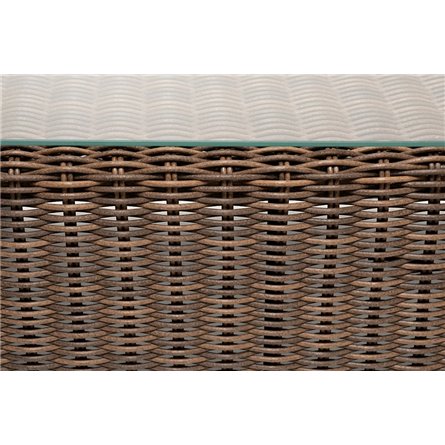 "Барселона" лаунж-зона из искусственного ротанга, цвет коричневый