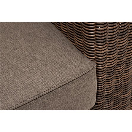 "Барселона" лаунж-зона из искусственного ротанга, цвет соломенный