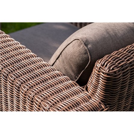 "Боно" лаунж-зона из искусственного ротанга, цвет коричневый