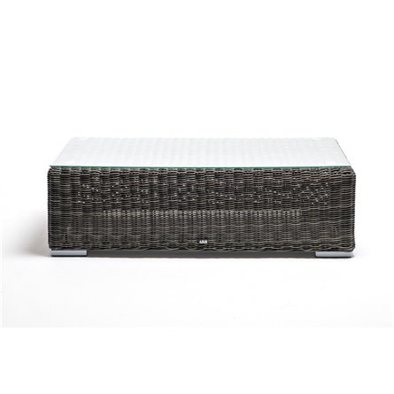 "Боно" журнальный столик из искусственного ротанга, цвет графит