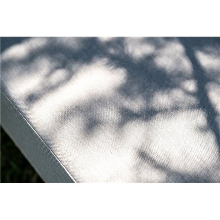 "Форли" лаунж-зона 4-местная плетеная из роупа (веревки), каркас алюминиевый светло-серый, роуп серо-коричневый