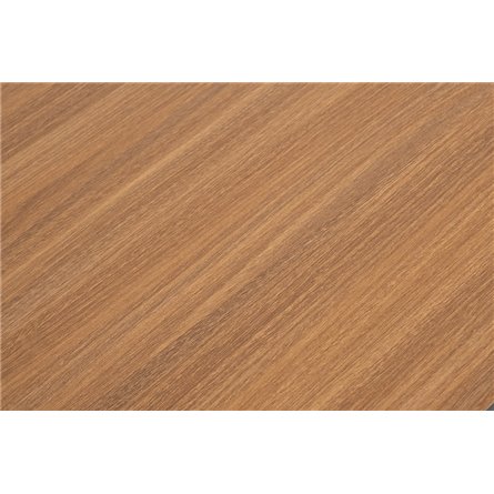 "Диего" журнальный стол из HPL 120х60 H40, каркас белый муар, цвет "дуб"