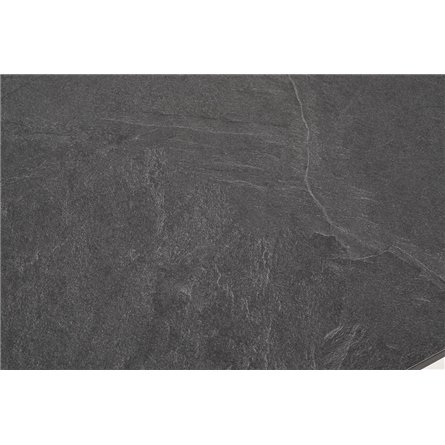 "Диего" журнальный стол из HPL 120х60 H40, каркас темно-серый (RAL7024), цвет "серый гранит"