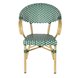 "Грас" плетеный стул из искусственного ротанга, цвет зеленый "Грас" плетеный стул из искусственного ротанга, цвет зеленый