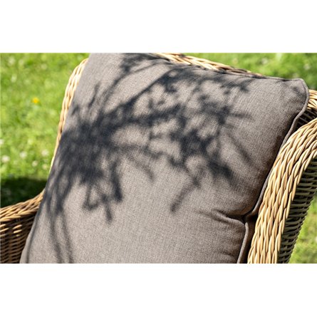 "Эспрессо–150 N" обеденная группа плетеная, цвет соломенный