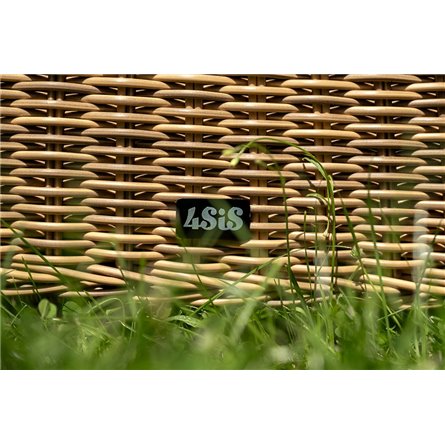 "Эспрессо–150 N" обеденная группа плетеная, цвет соломенный