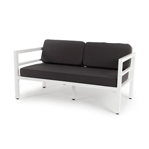 "Эстелья" диван двухместный, алюминиевый каркас
