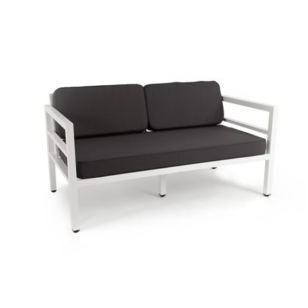 "Эстелья" диван двухместный, алюминиевый каркас