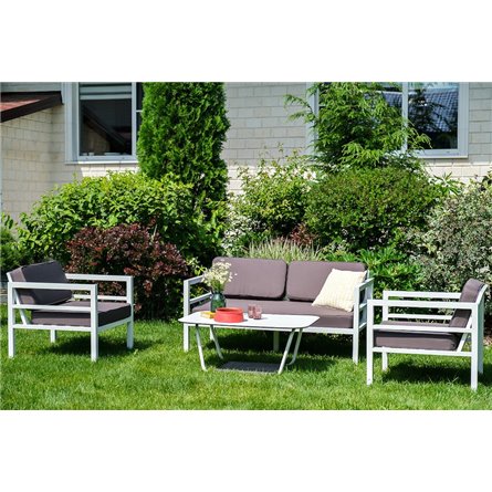 "Эстелья" диван двухместный, алюминиевый каркас